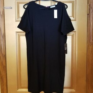 New York and Company Women's Cold Shoulder Dress